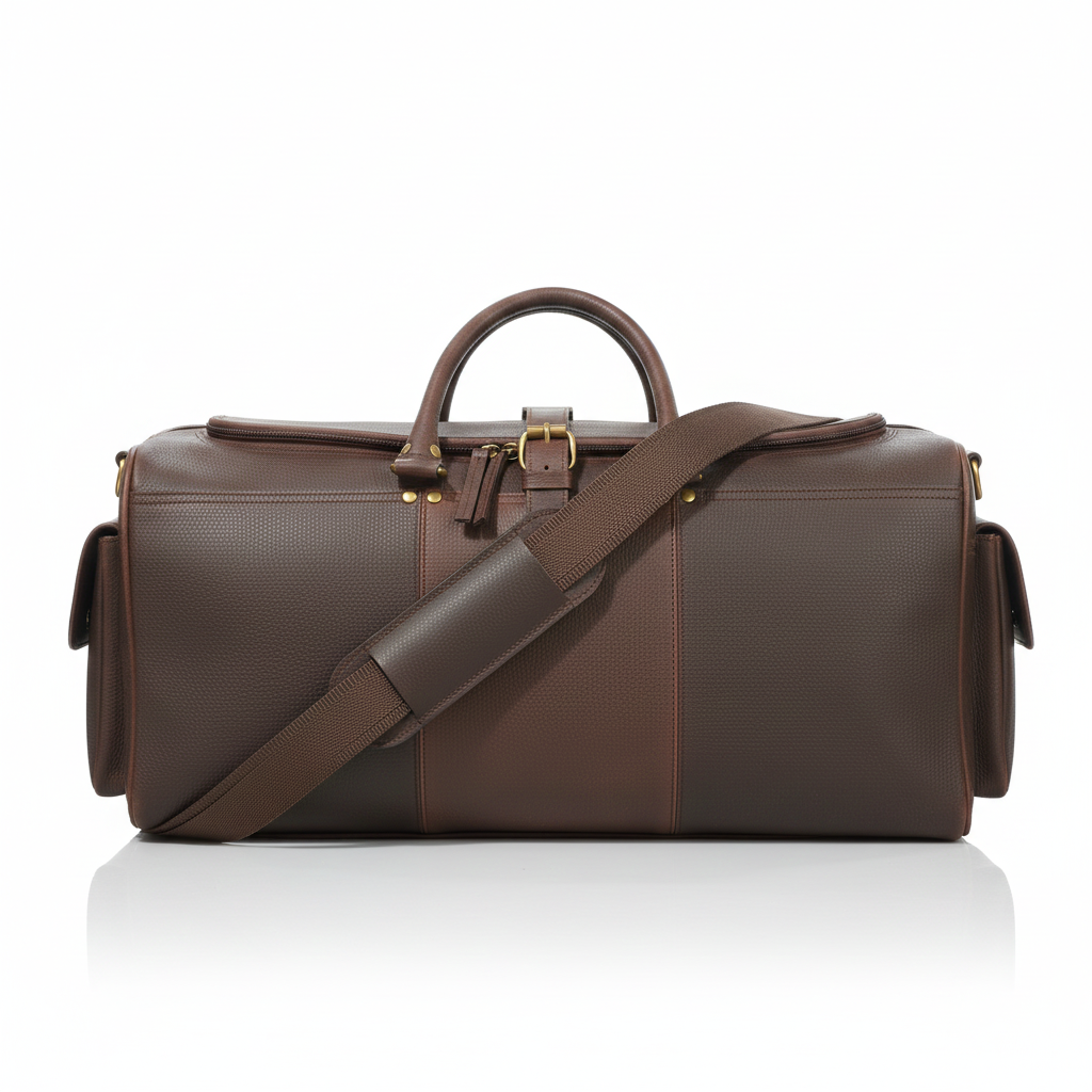 Heritage Leather Duffle Bag – Handcrafted Travel & Weekender Carry